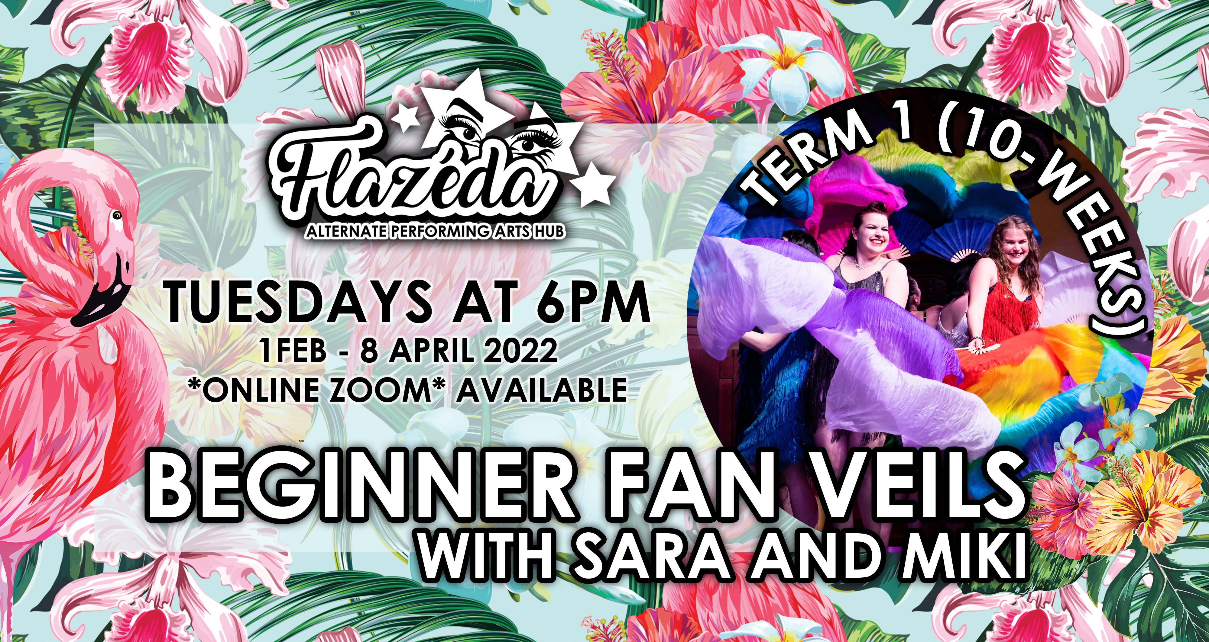 Beginner Fan Veils with Sara and Miki